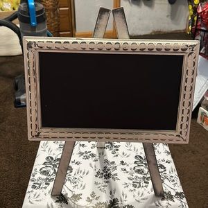 Shabby chic chalkboard sign size 12 x 8